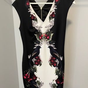 Ted Baker midi dress size 2